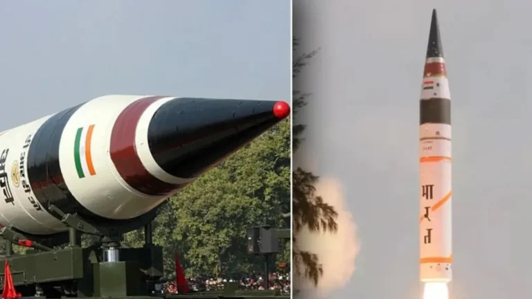 India successfully test-fires Agni-5 ballistic missile